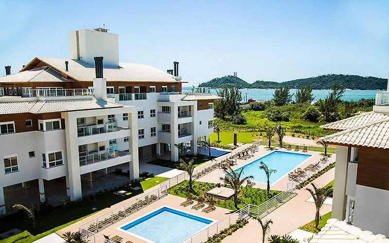 Appartement Lindo Apartamento Frente Mar Em Condominio Club Florianópolis